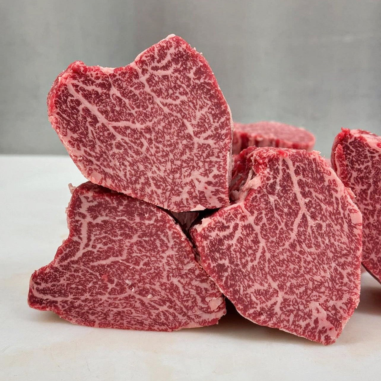 Kagoshima WAGYU Jautiena | A5+ BMS 10-12 „Tenderloin“ Išpjovos Steikas