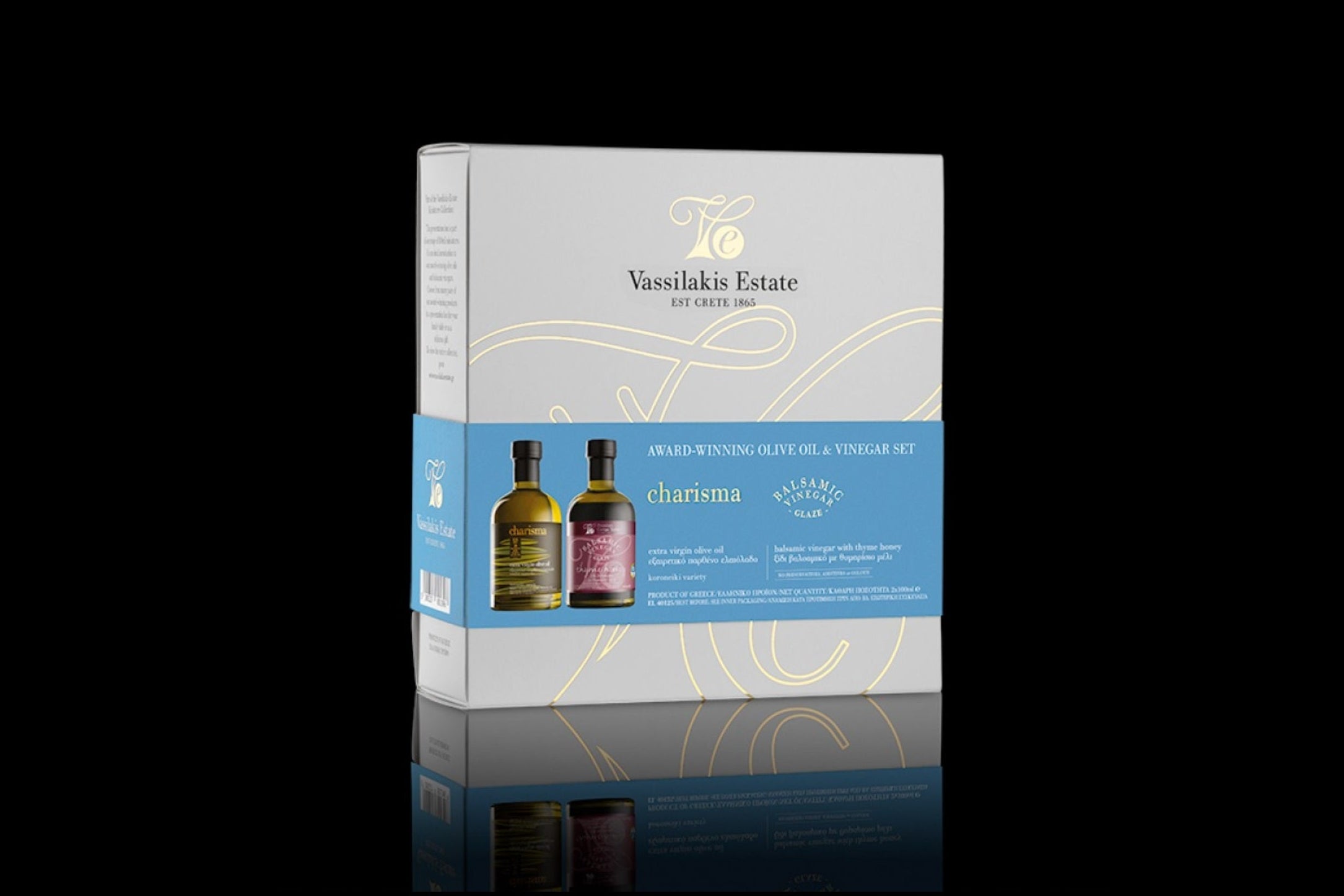 Dovanų rinkinys „Oil & Vinegar“ mini „Vassilakis Estate“ | Extra Virgin 2x100ml
