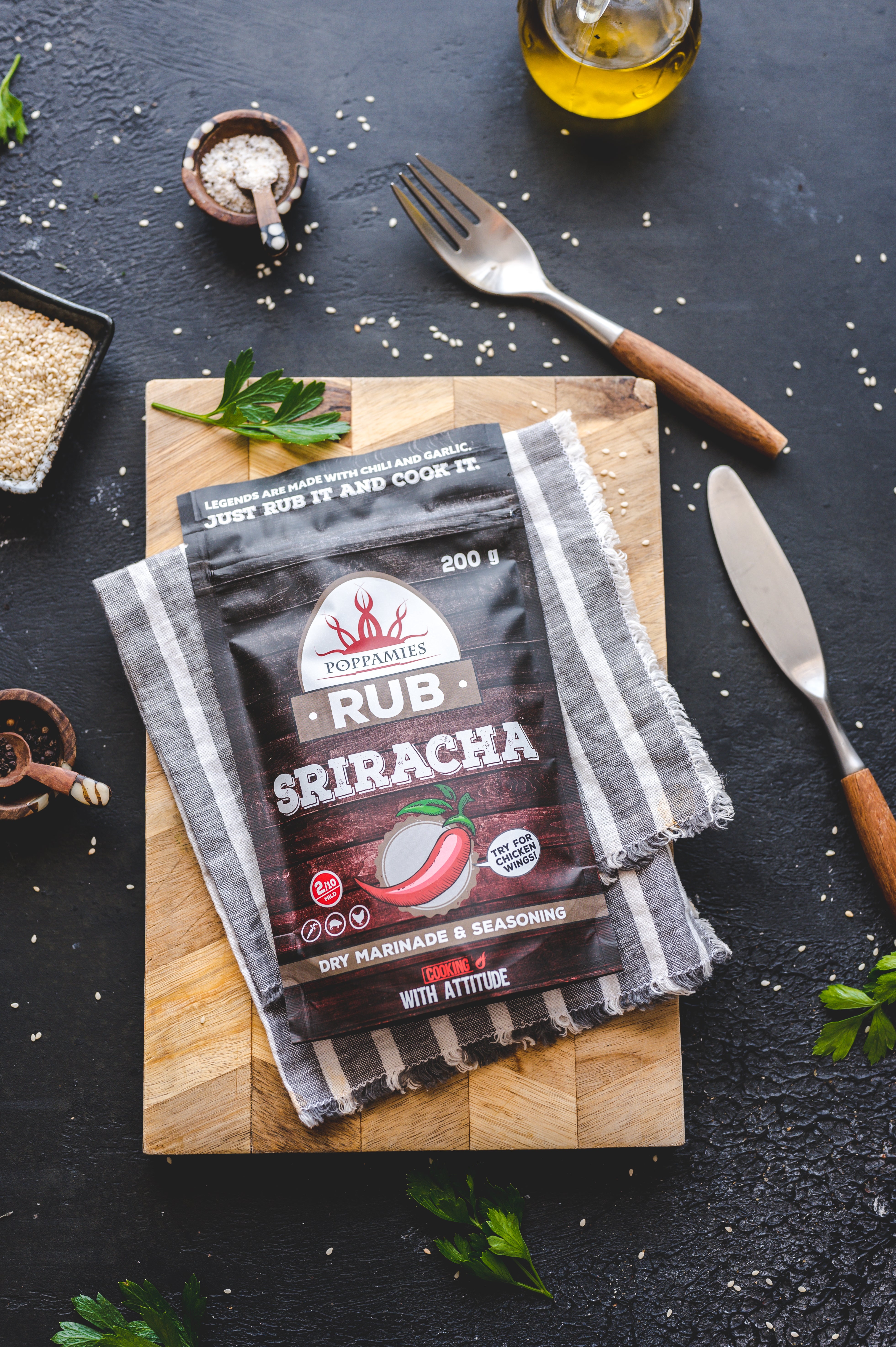 Prieskonių mišinys „Sriracha“ 200g