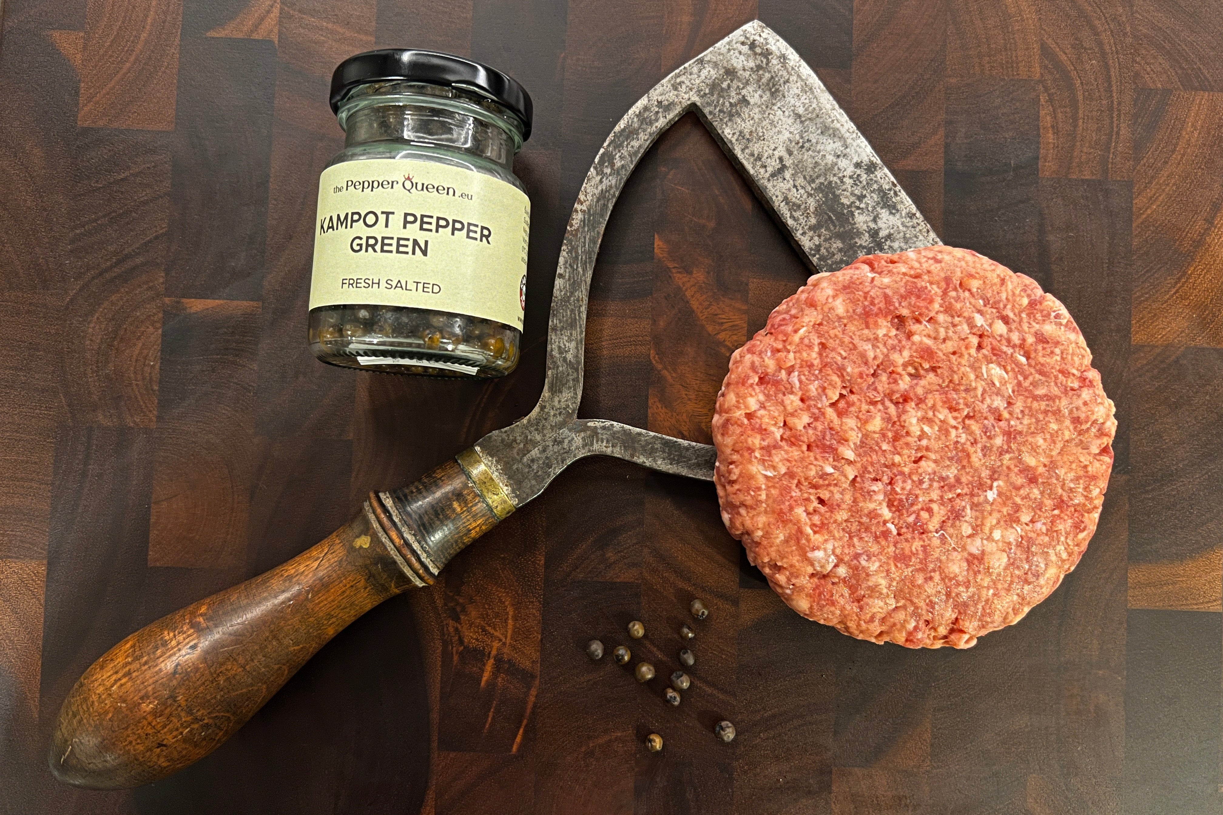 Australijos "Angus Pure" jautienos mėsainiai | Maitinta gūdais HALAL (4 x 180g)