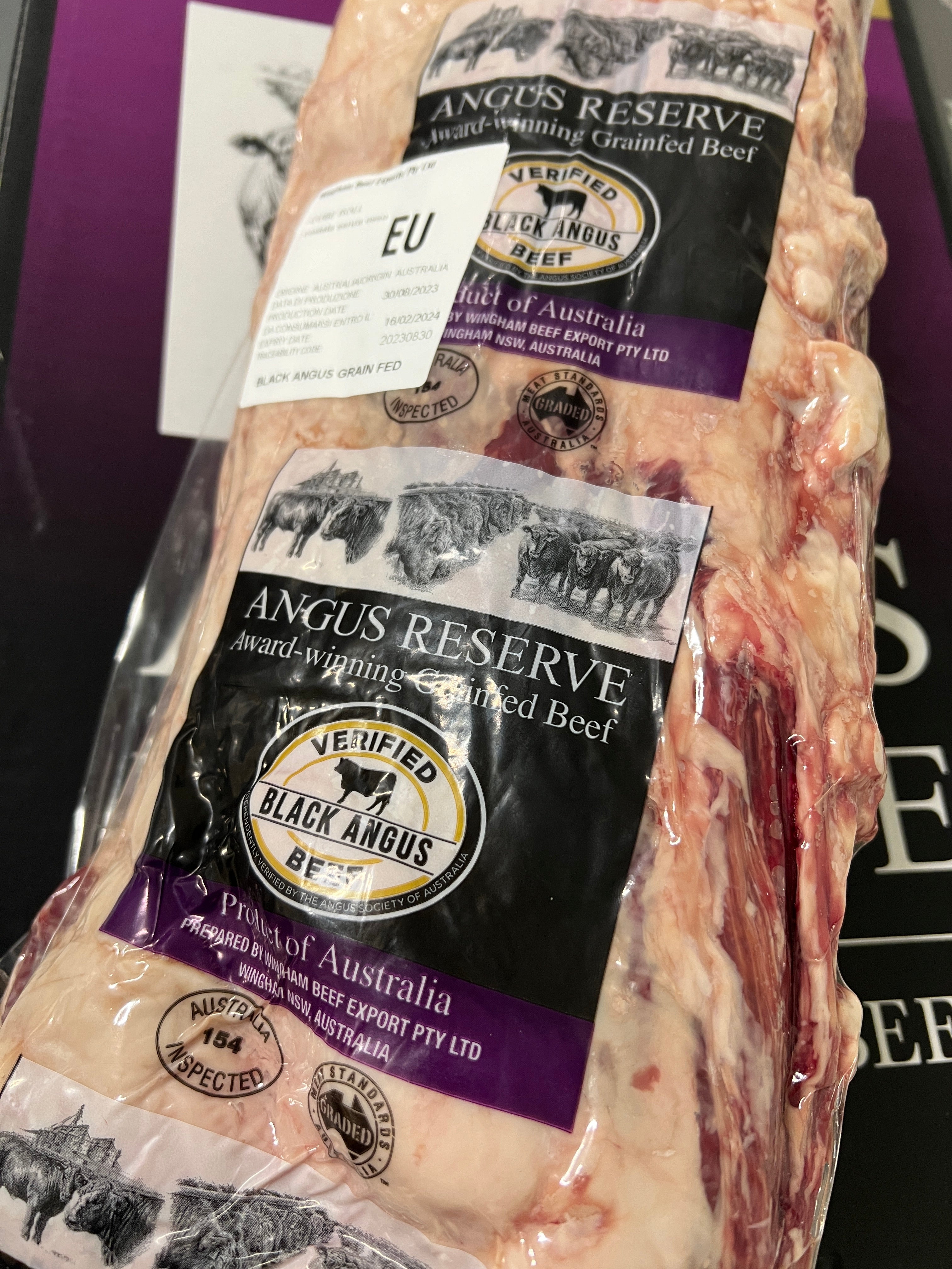 Angus Reserve Black Angus Jautiena | Premium MSA 5+ "Ribeye" Antrekotas