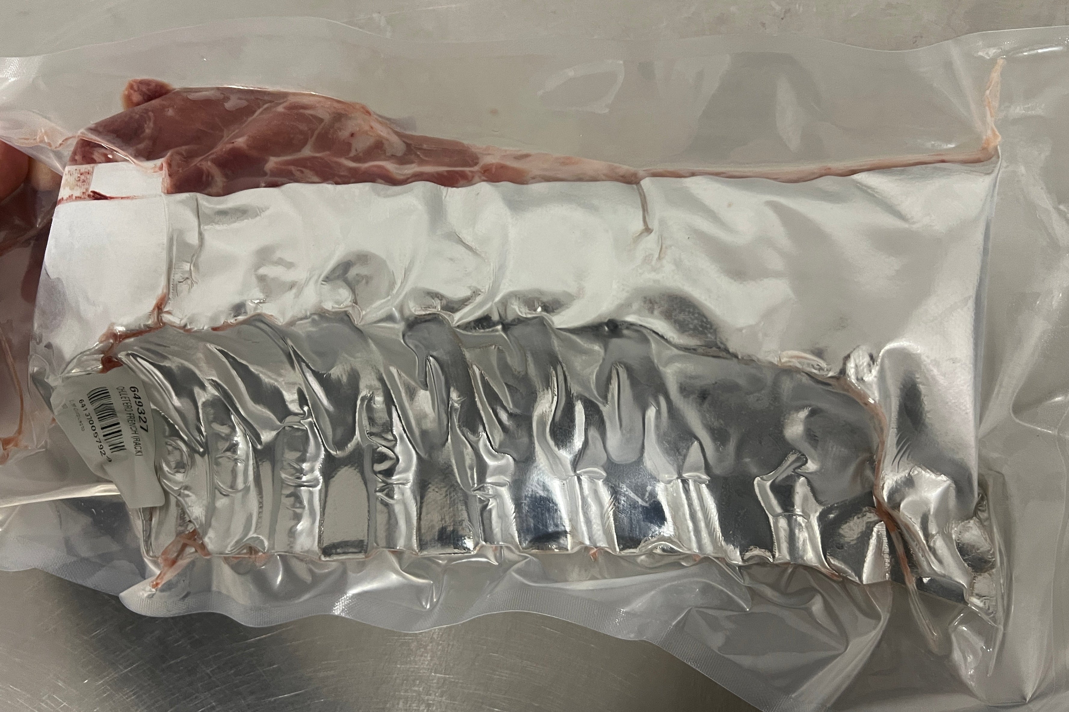 Iberiko Kiauliena „French Rack“ Nugarinė su kaulu