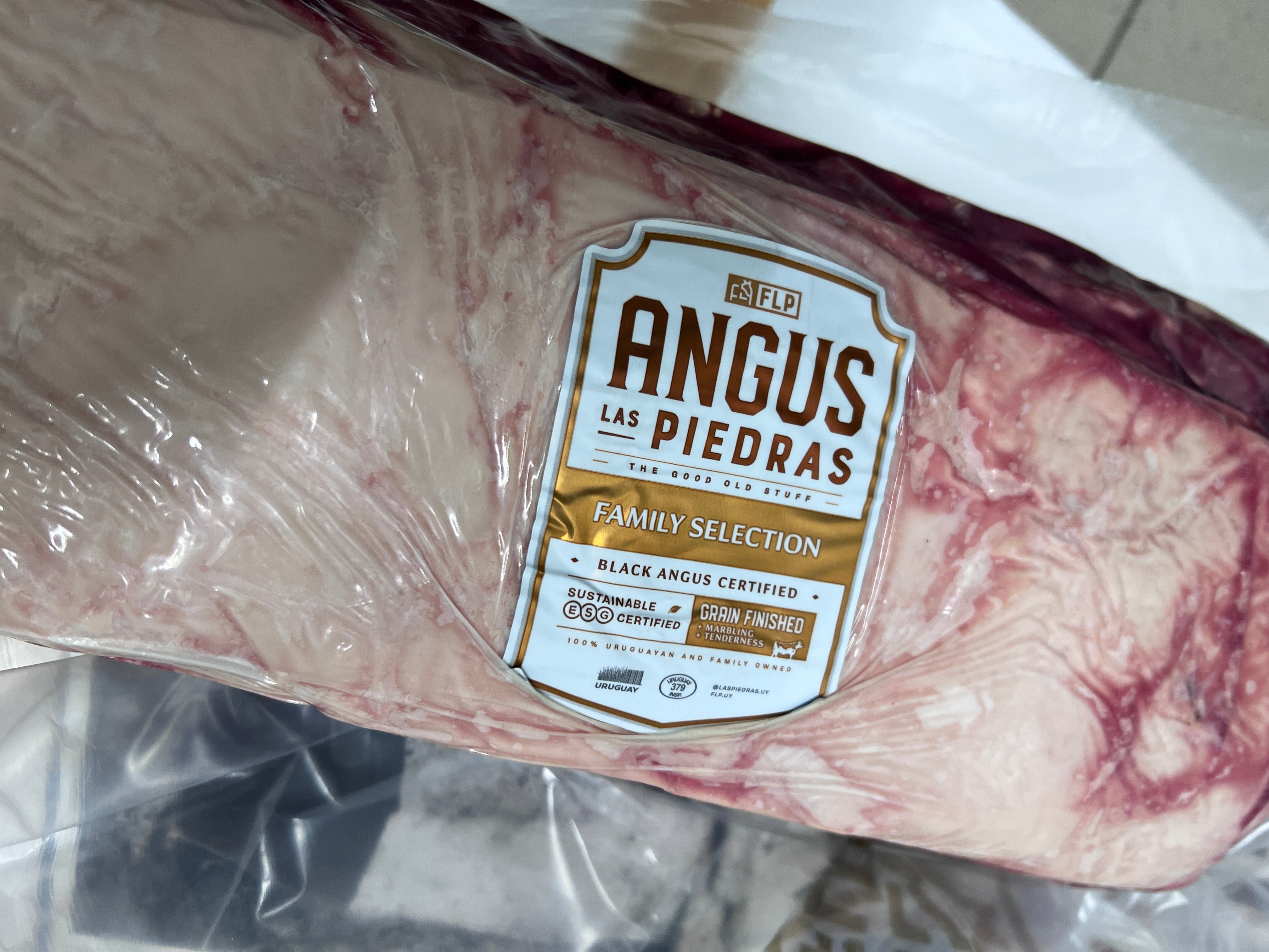 Las Piedras Black Angus Jautiena | Premium MSA 4-5 „Striploin“ Nugarinė