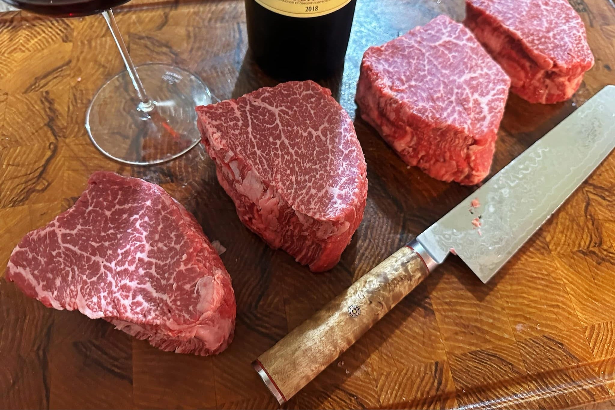Kagoshima WAGYU Jautiena | A5+ BMS 10-12 „Tenderloin“ Išpjovos Steikas