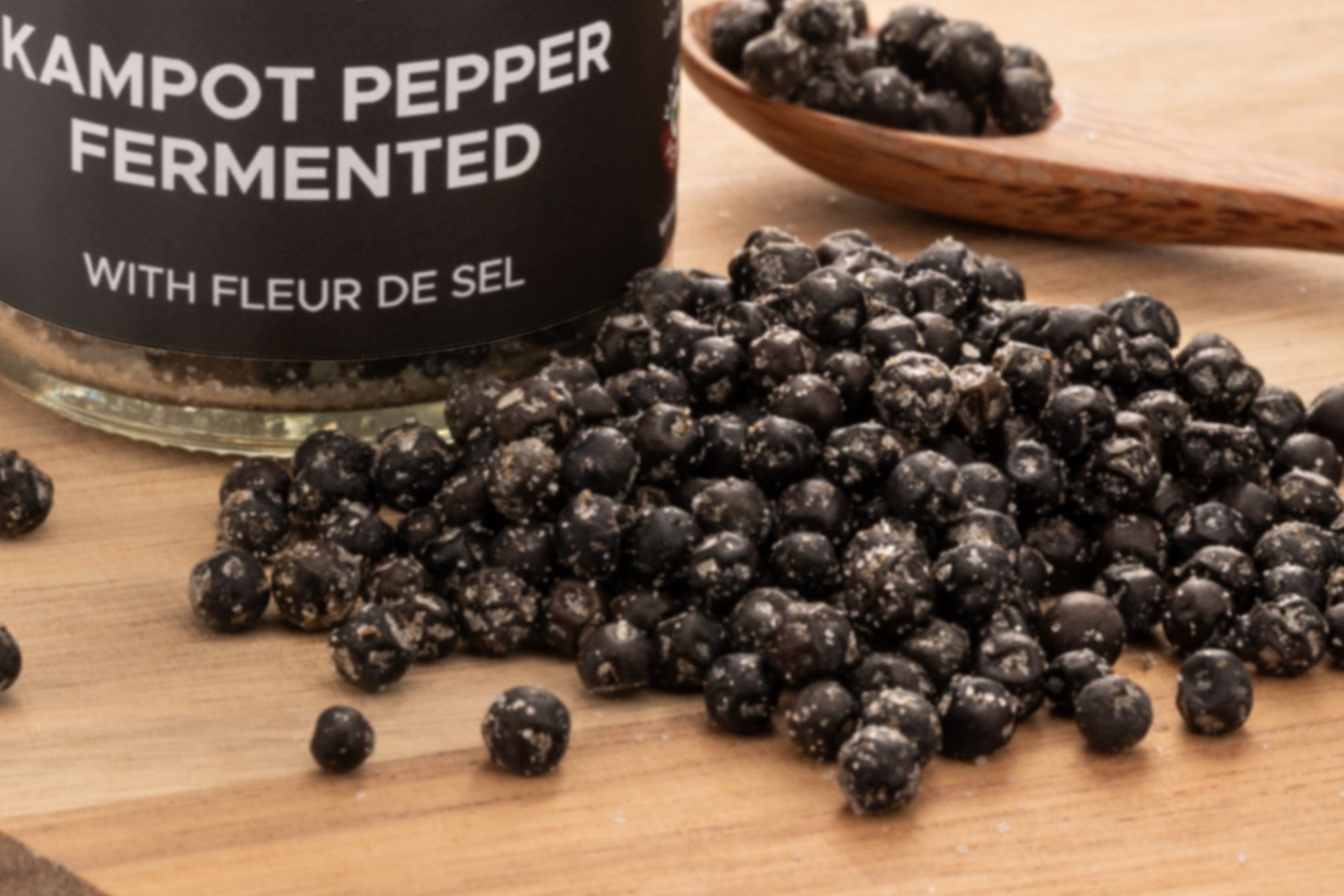 Fermentuoti Kampoto pipirai | su Fleur de Sel druska 40g