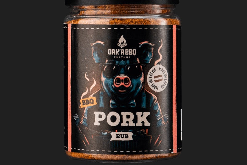Prieskonių mišinys "Oak’a BBQ Pork Rub" 140g