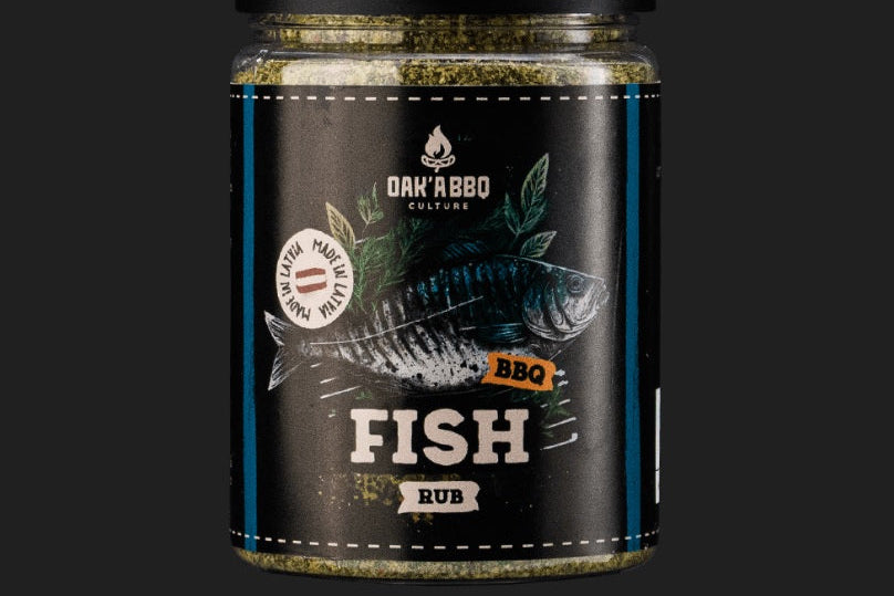 Prieskonių mišinys žuviai "Fish RUB" 140g