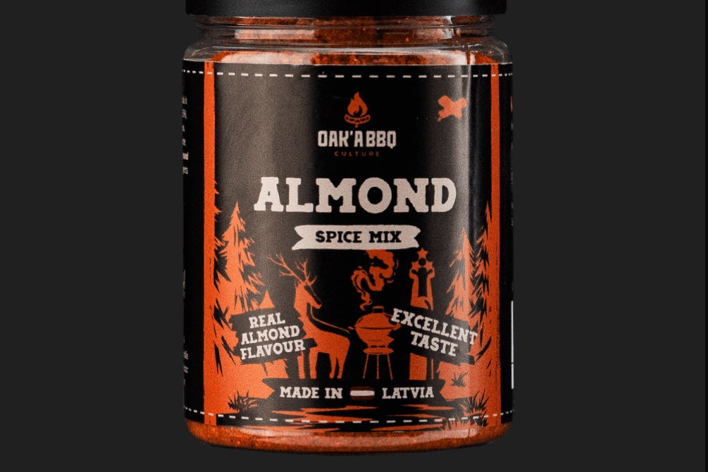 Prieskonių mišinys “Almond BBQ” 170g