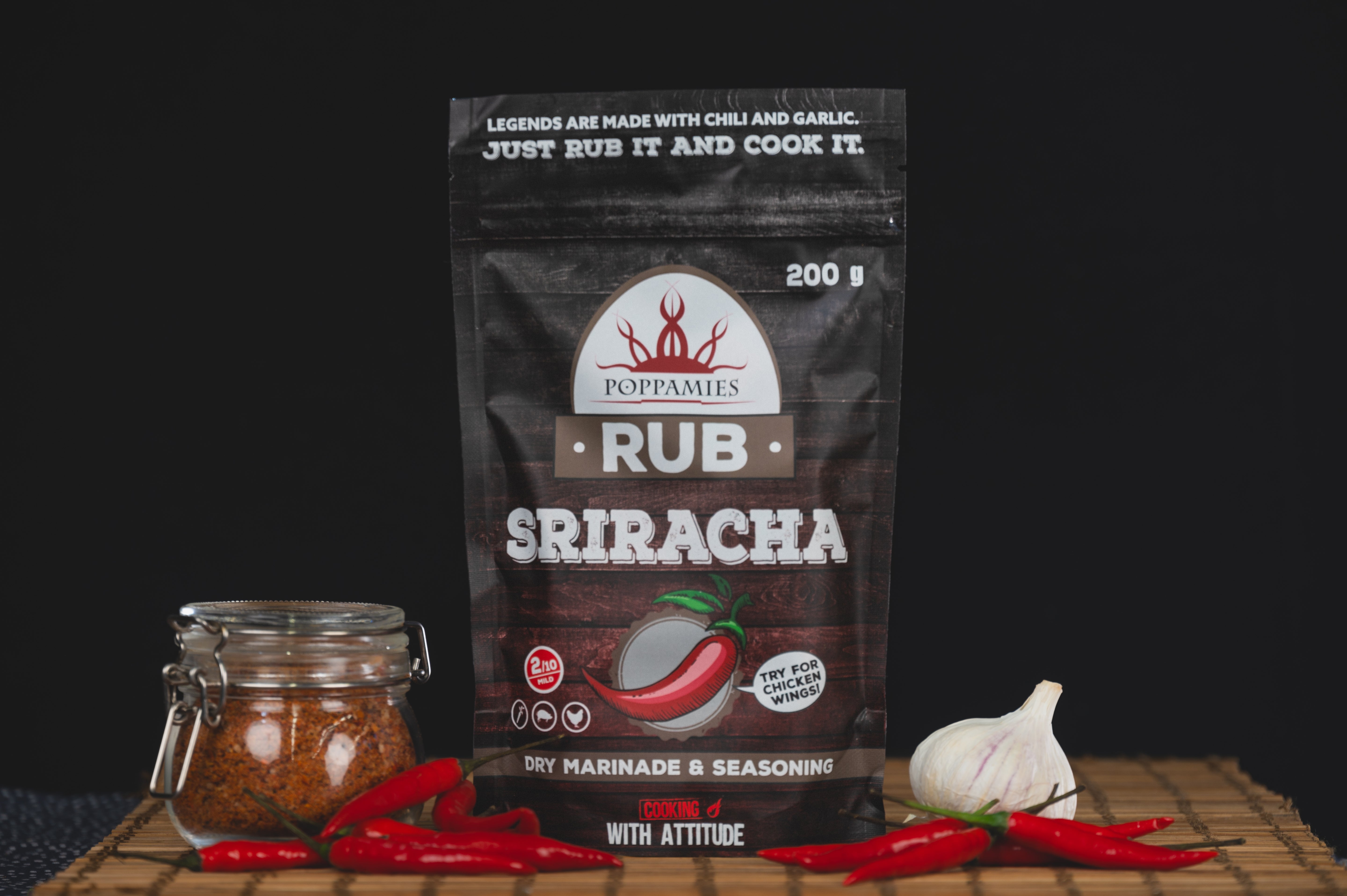 Prieskonių mišinys „Sriracha“ 200g