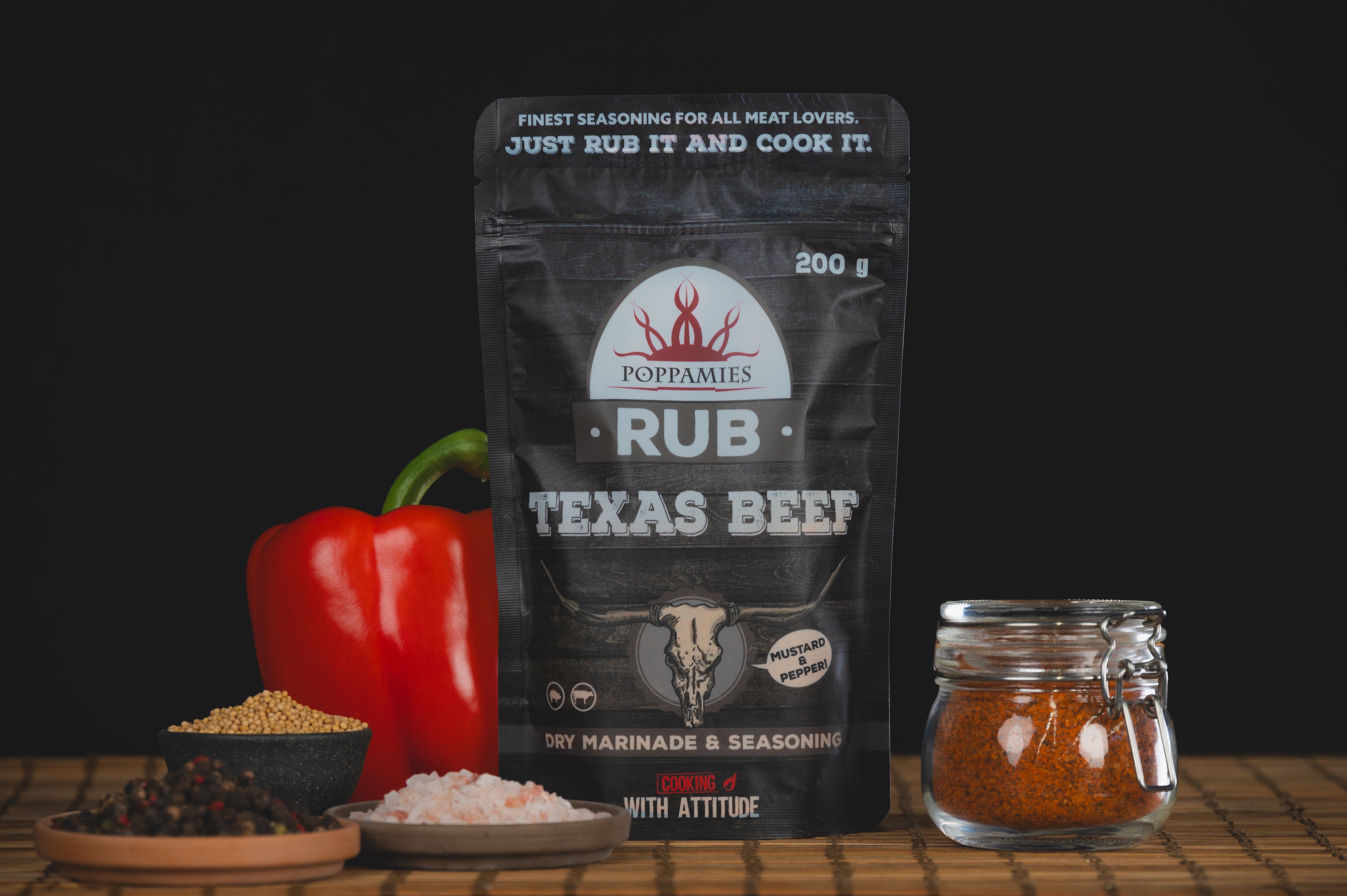 Prieskoniai „Texas Beef” 200g