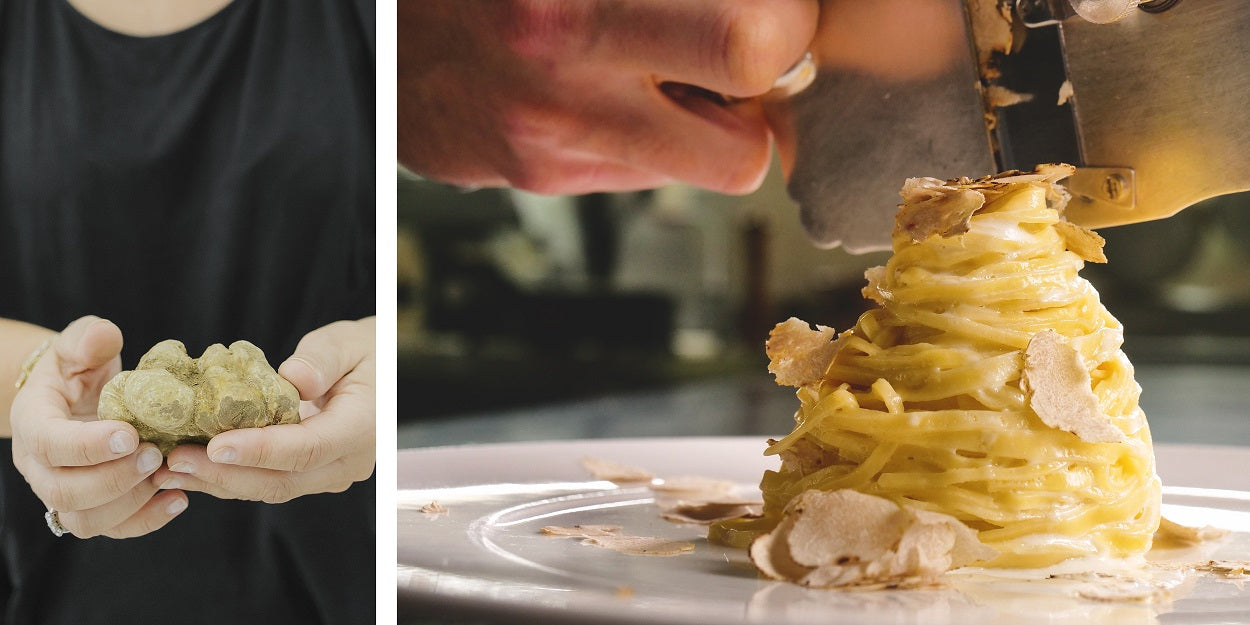 Ploni makaronai iš Campofilone regiono | su bianchetto trumais 250g