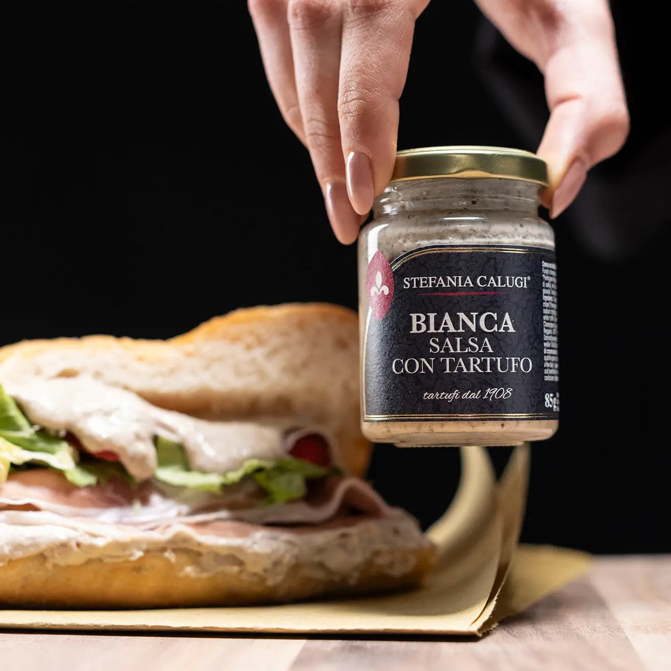 Baltųjų Triufelių padažas | BIANCA Salsa con tartufo 85g