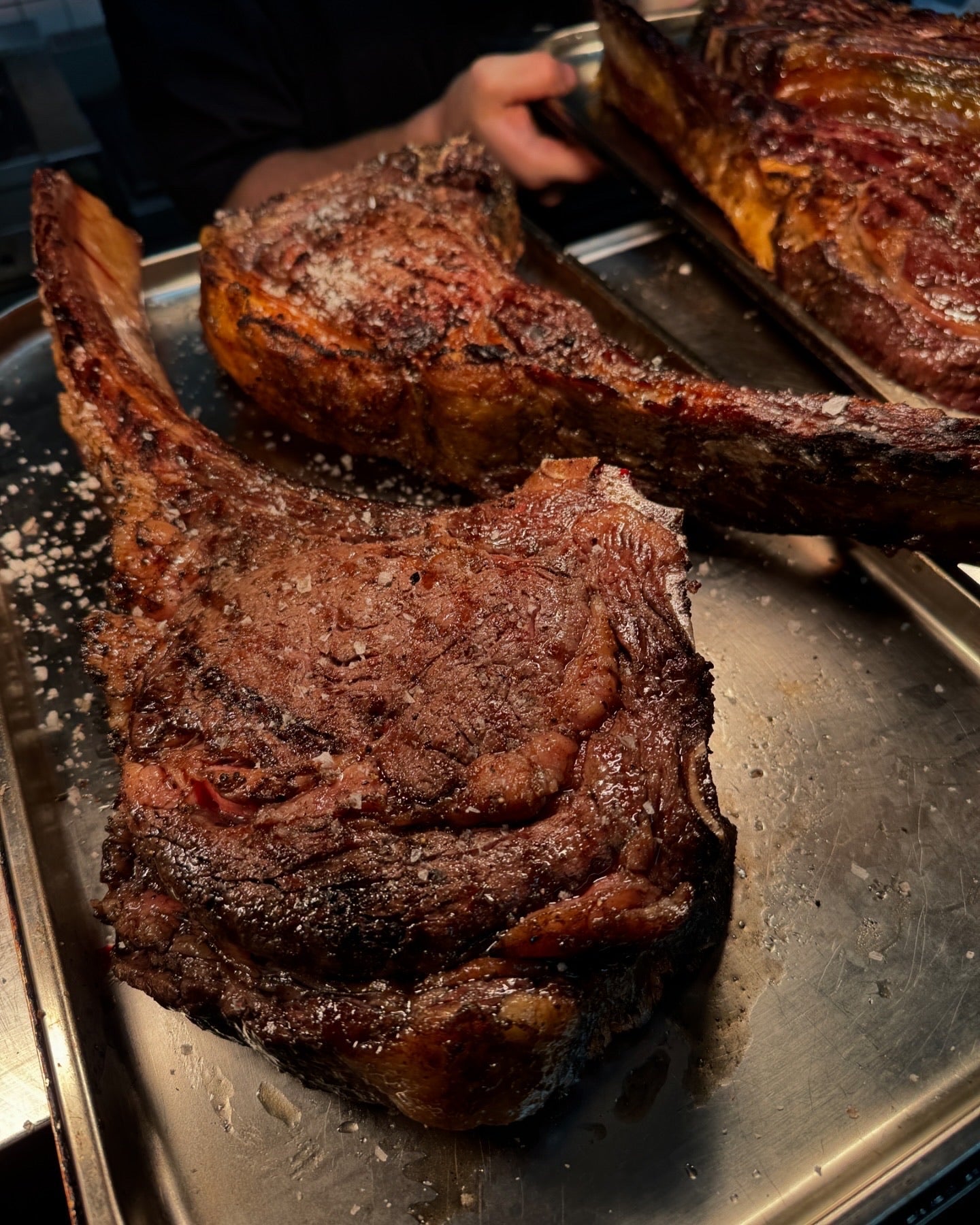 King River WAGYU Jautiena | BMS 5-7 „Tomahawk“ Steikas