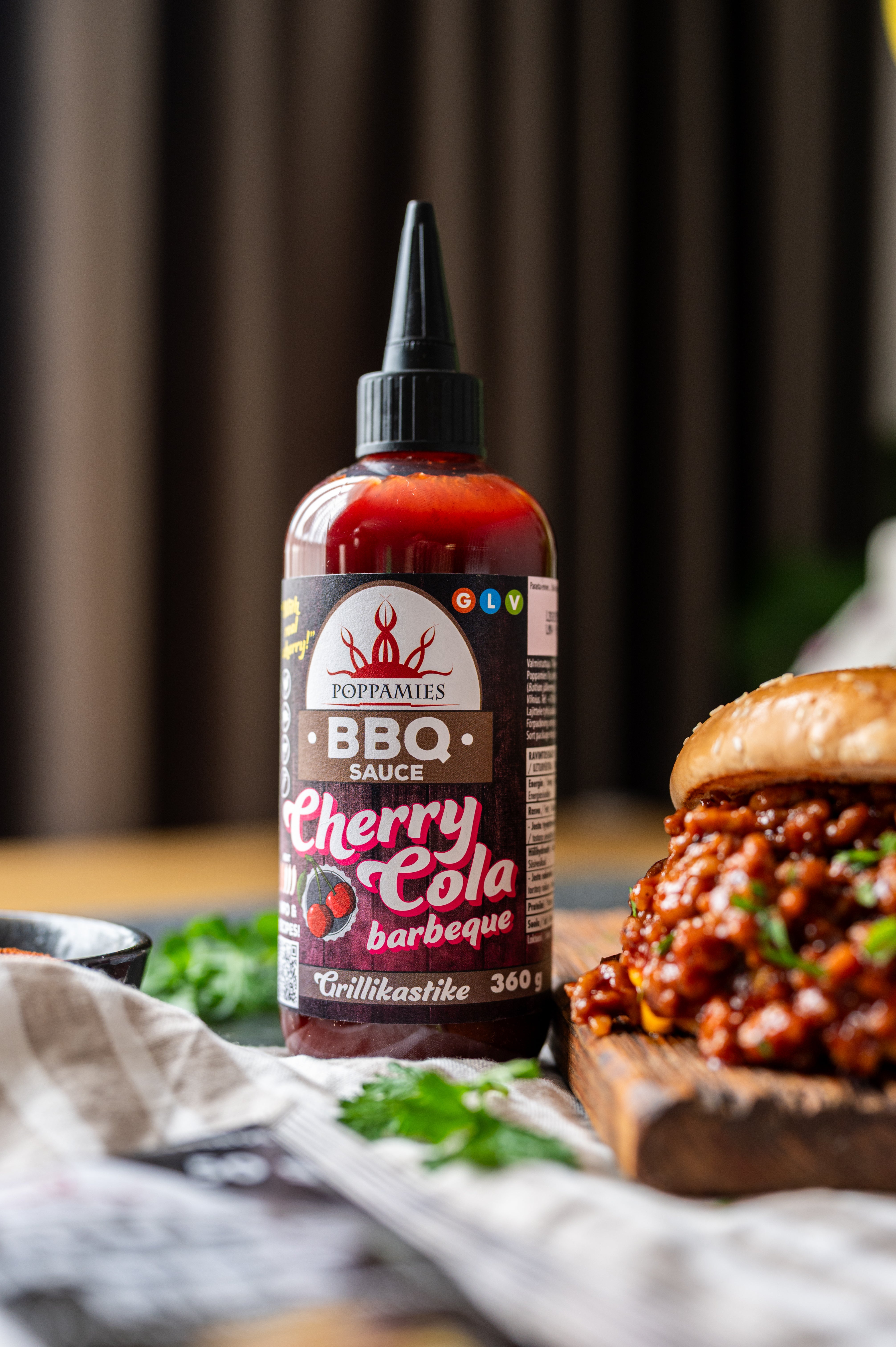 Barbekiu padažas “Cherry&Cola” 360g