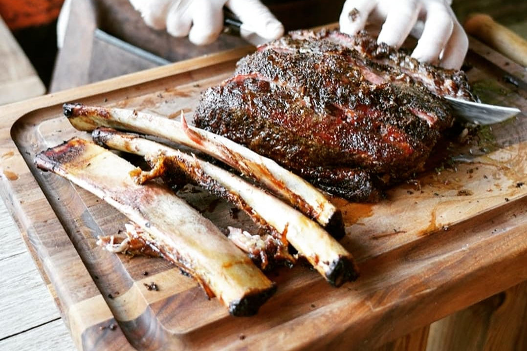 Scott Beef Black Angus Jautiena | Maitinta tik žole „Bone In Ribs“ Šonkauliai su kaulu