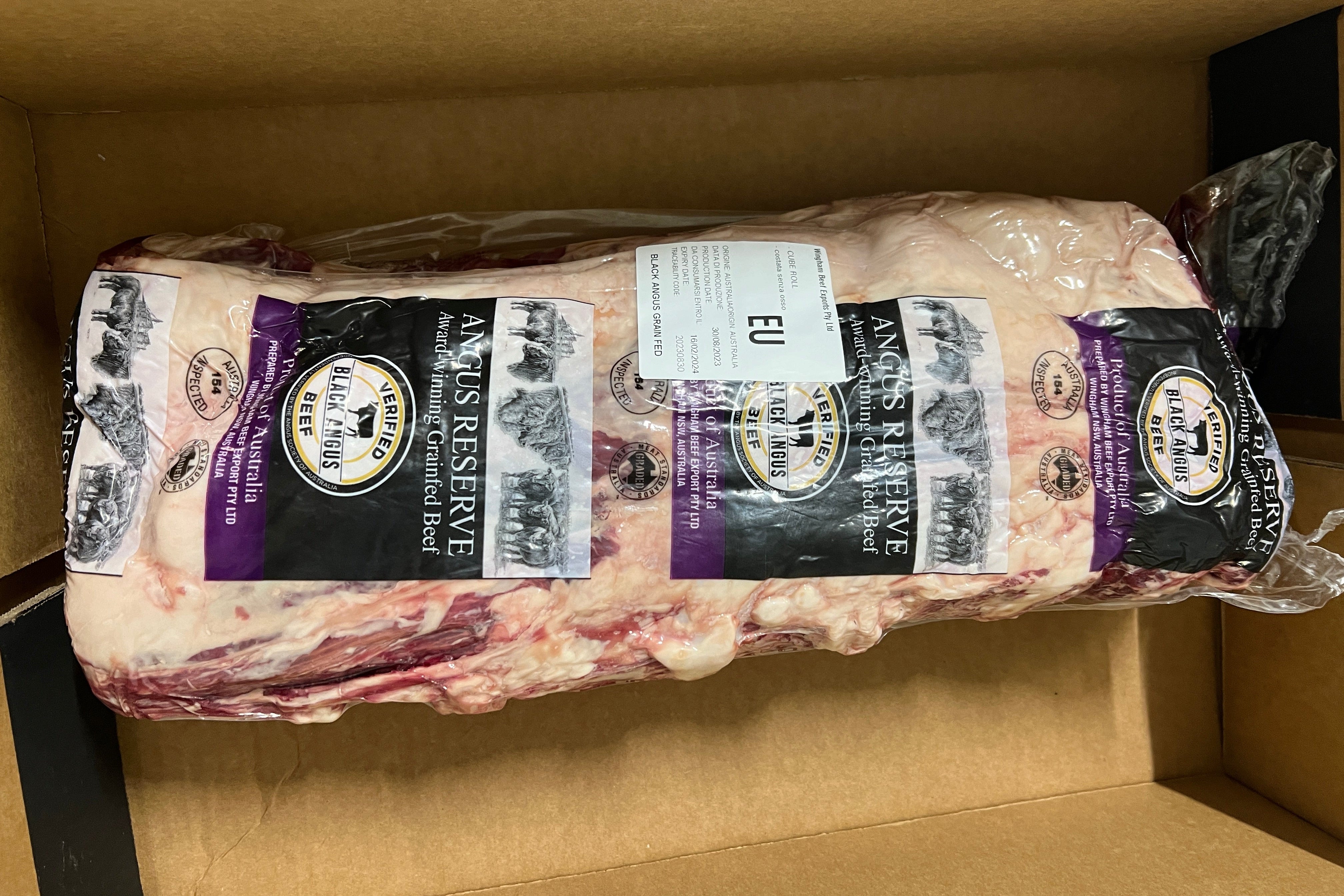 Angus Reserve Black Angus Jautiena | Premium MSA 5+ "Ribeye" Antrekotas