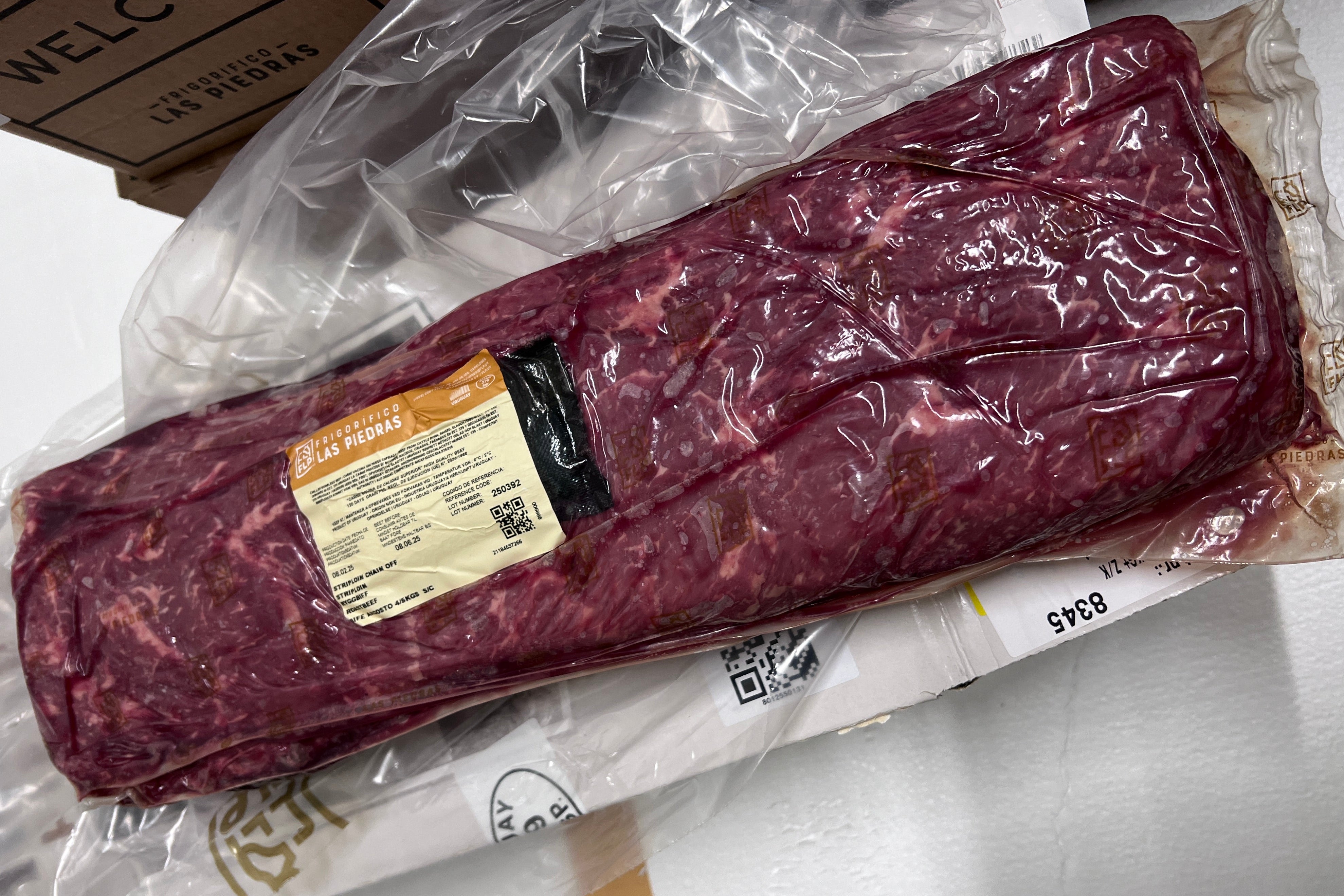 Las Piedras Black Angus Jautiena | Premium MSA 4-5 „Striploin“ Nugarinė