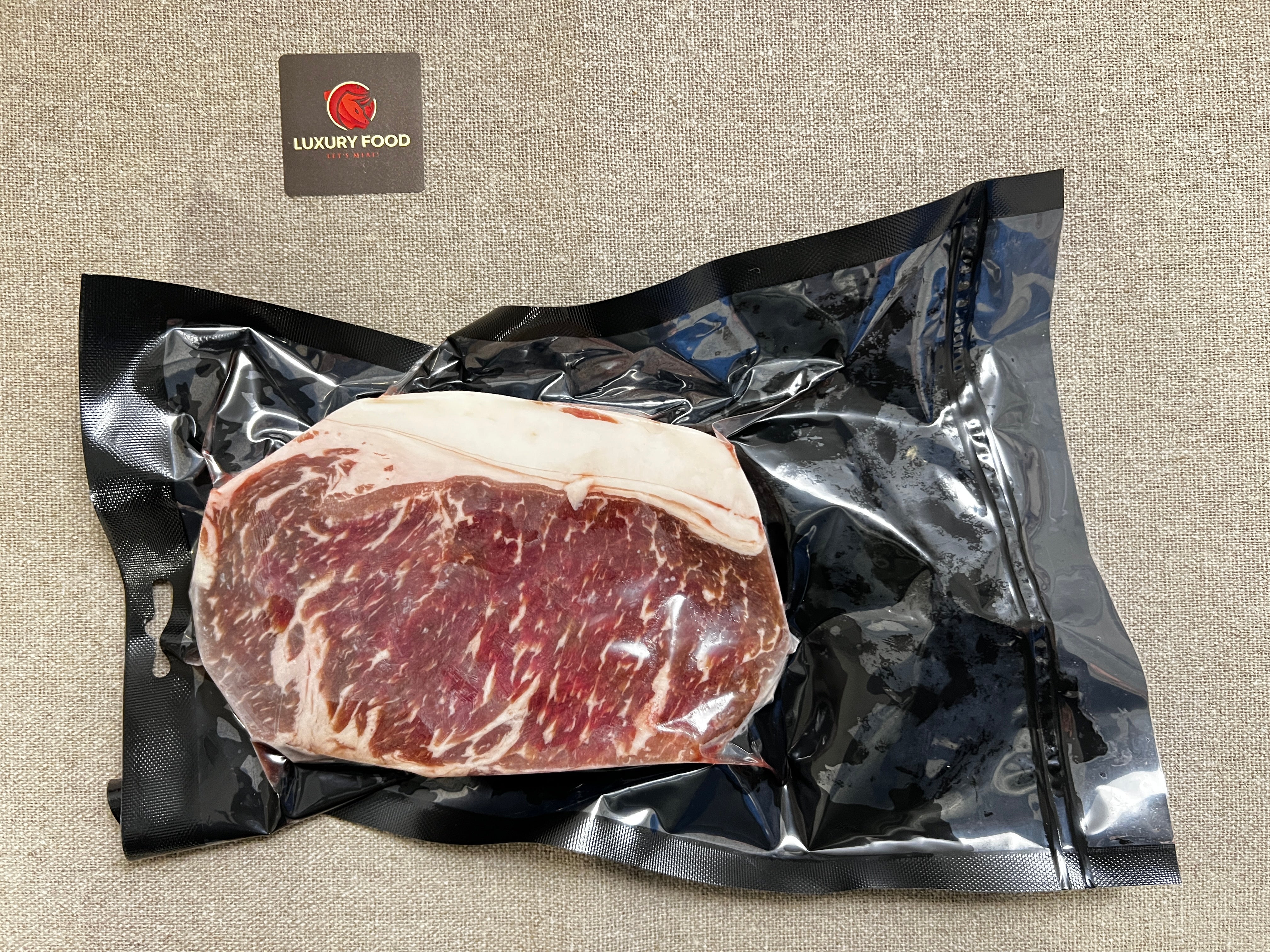 Las Piedras Black Angus Jautiena | Premium MSA 4-5 „Striploin“ Nugarinės Steikas