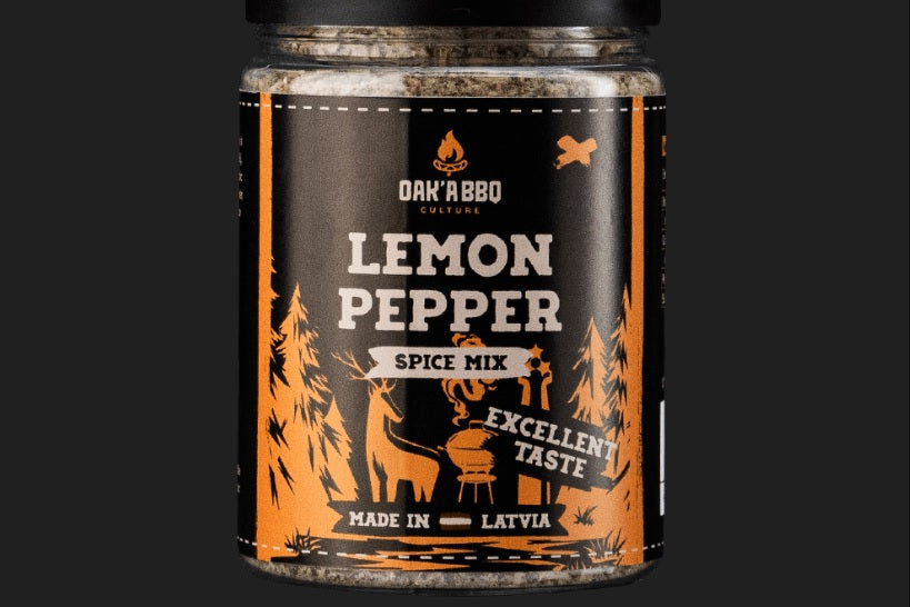 Prieskonių mišinys “Lemon pepper BBQ” 200g