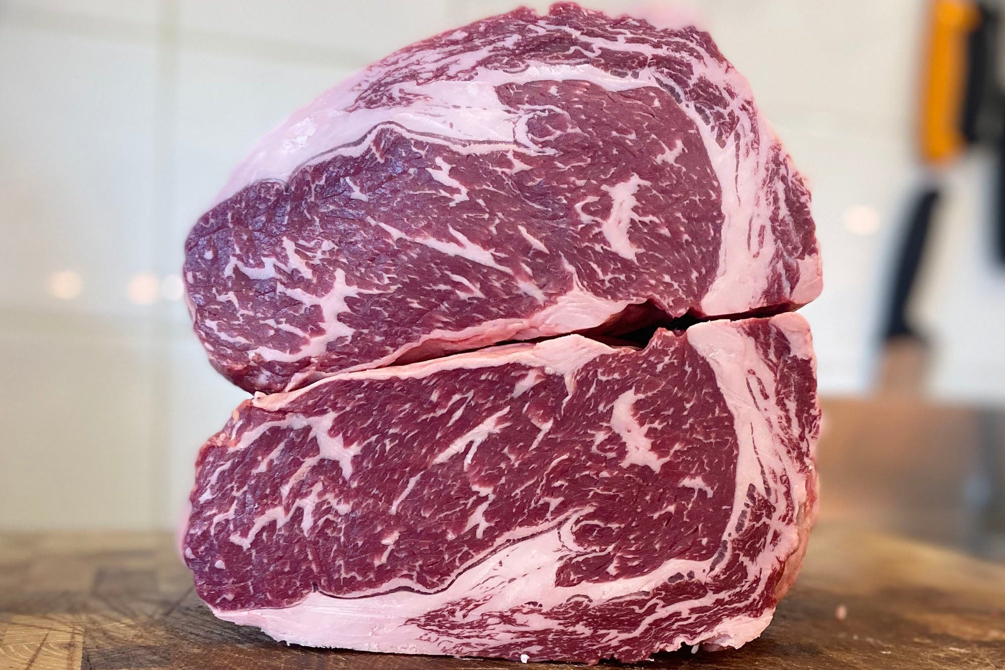 Oakey WAGYU Jautiena | Premium 350d maitinta grūdais „RibEye“ Antrekoto steikas
