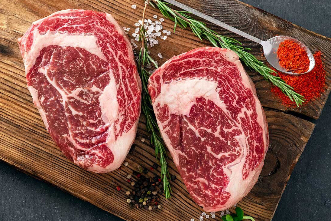 JAV Greater Omaha Black Angus Jautiena | PRIME „Ribeye“ Antrekoto steikas