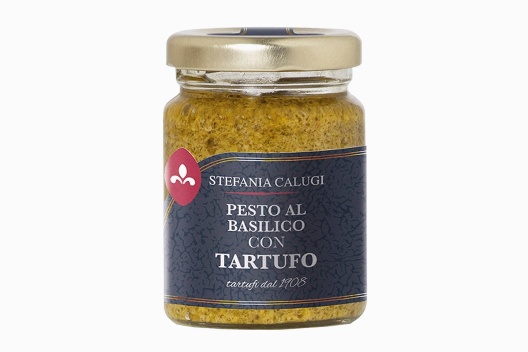 Baziliko pesto padažas su juoduoju triufeliu | 100 % pagaminta Italijoje 85g