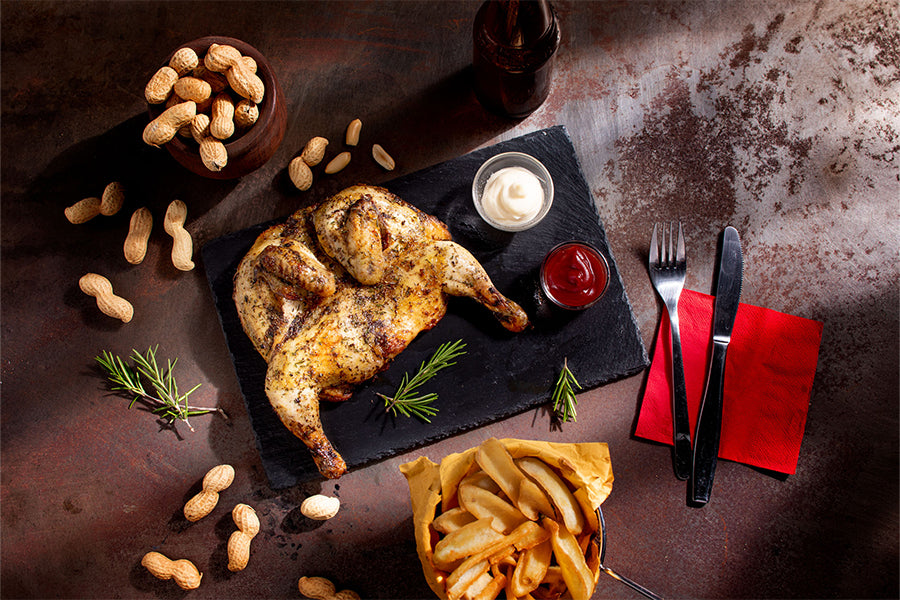 Galleto "Valle Spluga" | Spachcook Coquelet "POUSSIN" jaunas viščiukas perpjautas išilgai