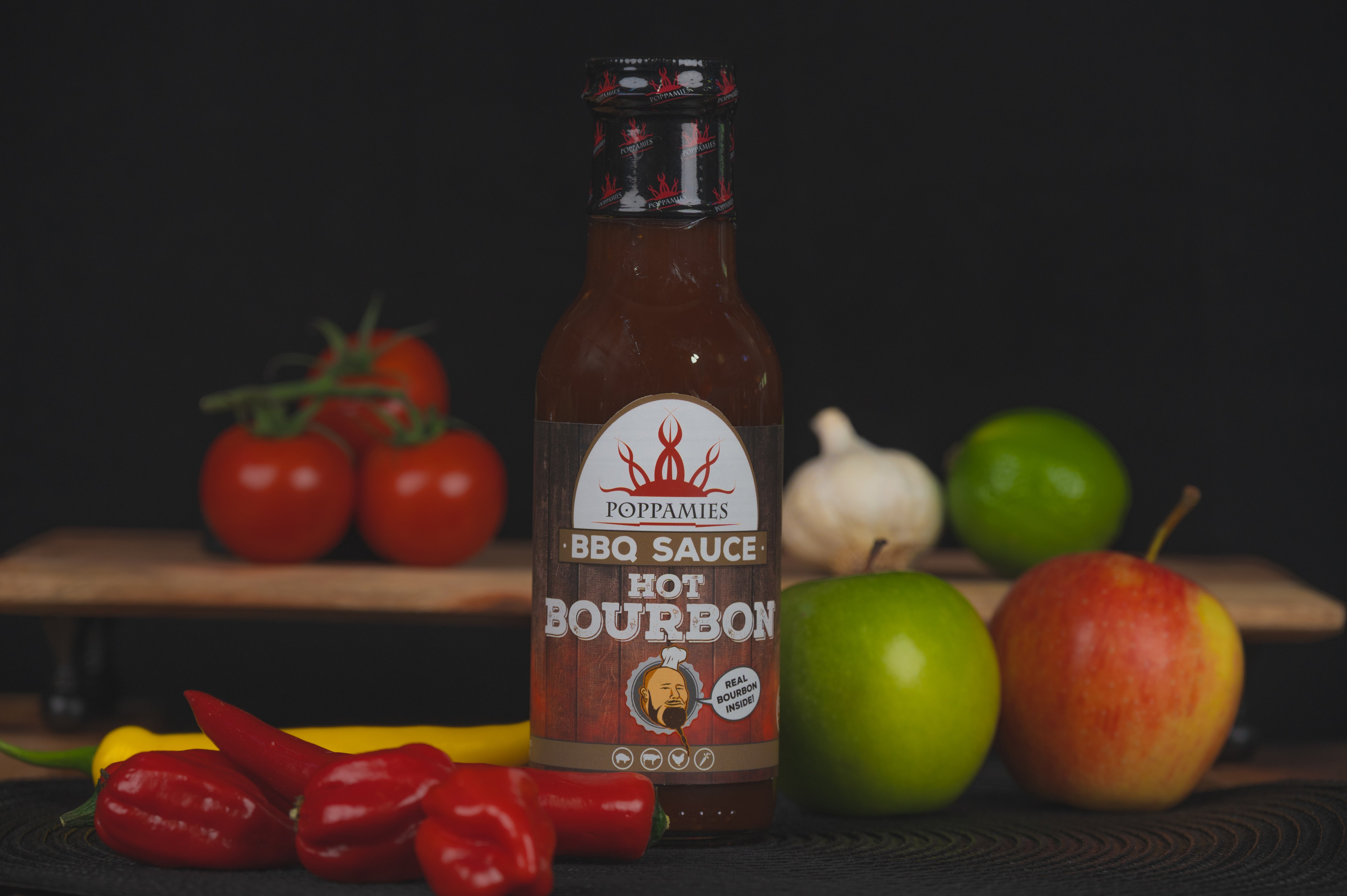 Padažas “Hot Bourbon” Aštrus 410g