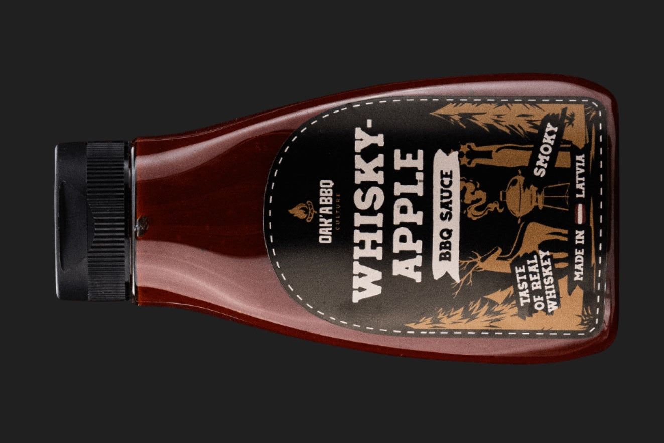 Padažas-marinatas „Apple Whiskey BBQ“ 270g