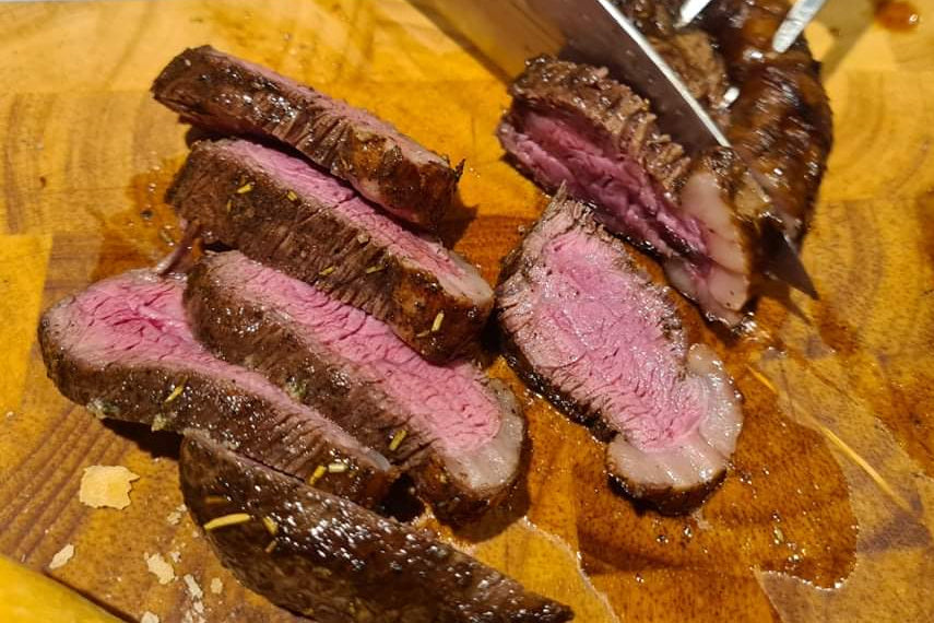 Las Piedras Black Angus Jautiena | Premium MSA 4+ „Picanha“ Pikanijos Steikas